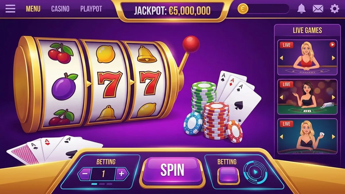 Casinospellen bij Rarawin